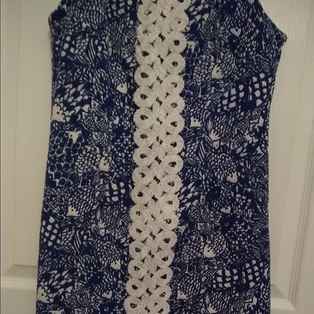 Lilly Pulitzer Short Blue Dress - Picture 7 of 8